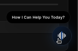 The chat preview widget — test live conversations from the floating chat bubble on the bot page.